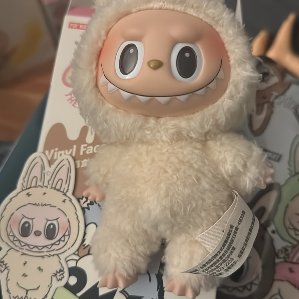 Sold Labubu the monster - Soymilk - authentic